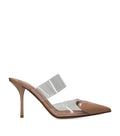 Alaïa Patent Leather Heart Mules 90