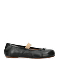 Maison Margiela Leather Tabi Ballet Flats