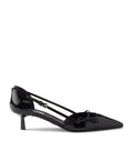 Prada Patent Leather Open-Side Pumps 45