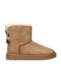 UGG Suede Mini Bailey Bow II Ankle Boots