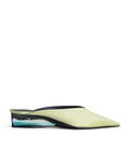 Alaïa Satin Invisible Wedge Mules 30