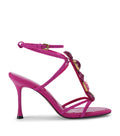 Kurt Geiger London Leather Embellished LouLou Heeled Sandals 90
