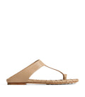 Bottega Veneta Lambskin Livia Thong Sandals
