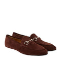 Gucci Jordaan Horsebit Loafers - Brown