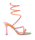 Kurt Geiger London Satin Spiral Sandals