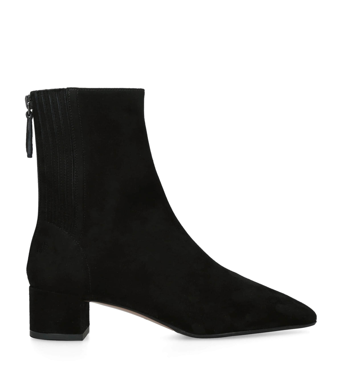 Aquazzura Suede Saint Honor Ankle Boots 35