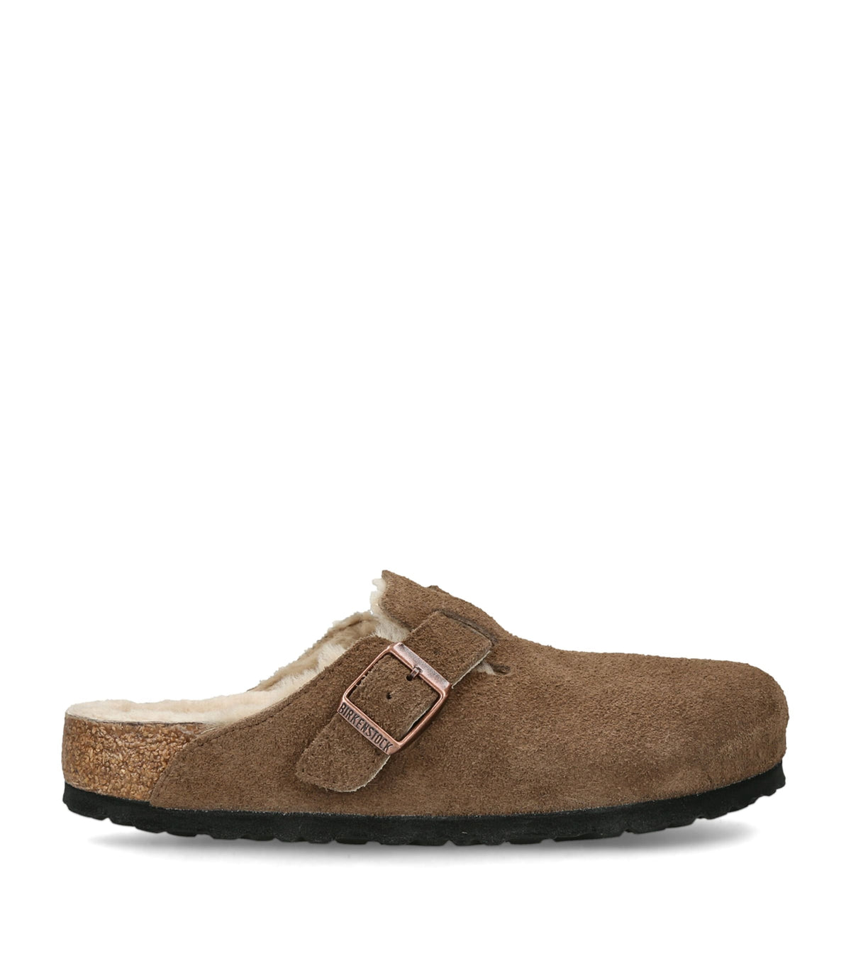 Birkenstock Shearling Boston Clogs (Regular Fit)