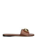 LOEWE Leather Pebble Slides