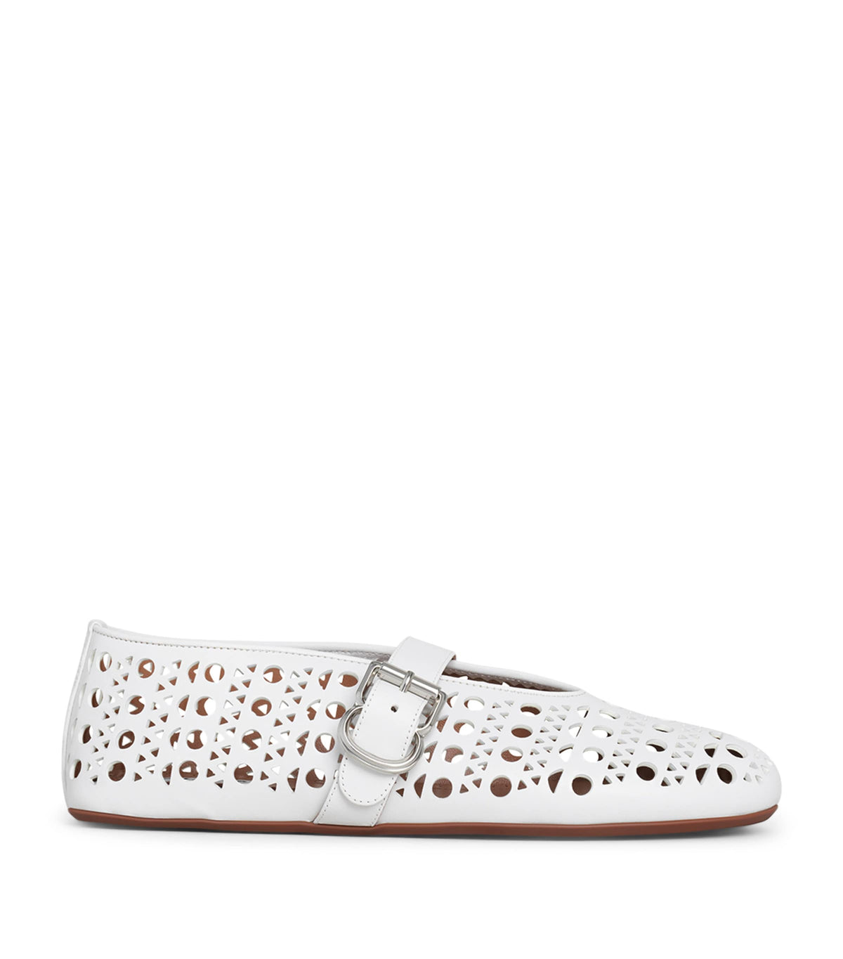 Alaïa Lambskin Vienne Ballet Flats