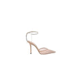 Jimmy Choo Saeda 100 Crystal Mesh Pumps - Nude/Pink