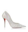 Christian Louboutin Miss Z Lace Pumps 100
