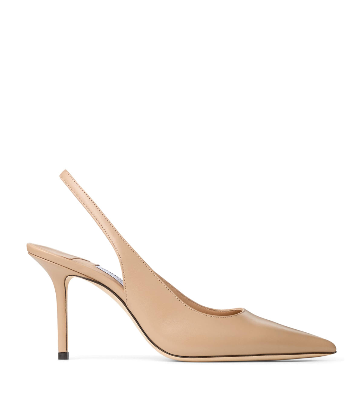 Jimmy Choo Love 85 Leather Slingback Pumps