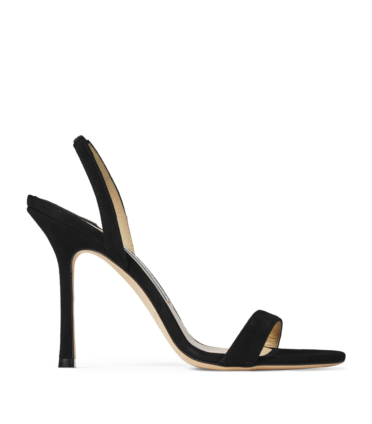 Jimmy Choo Jen 100 Suede Heeled Sandals