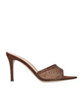 Gianvito Rossi Embellished Rania Heeled Mules 85