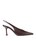 Jimmy Choo Isa 80 Leather Slingback Pumps