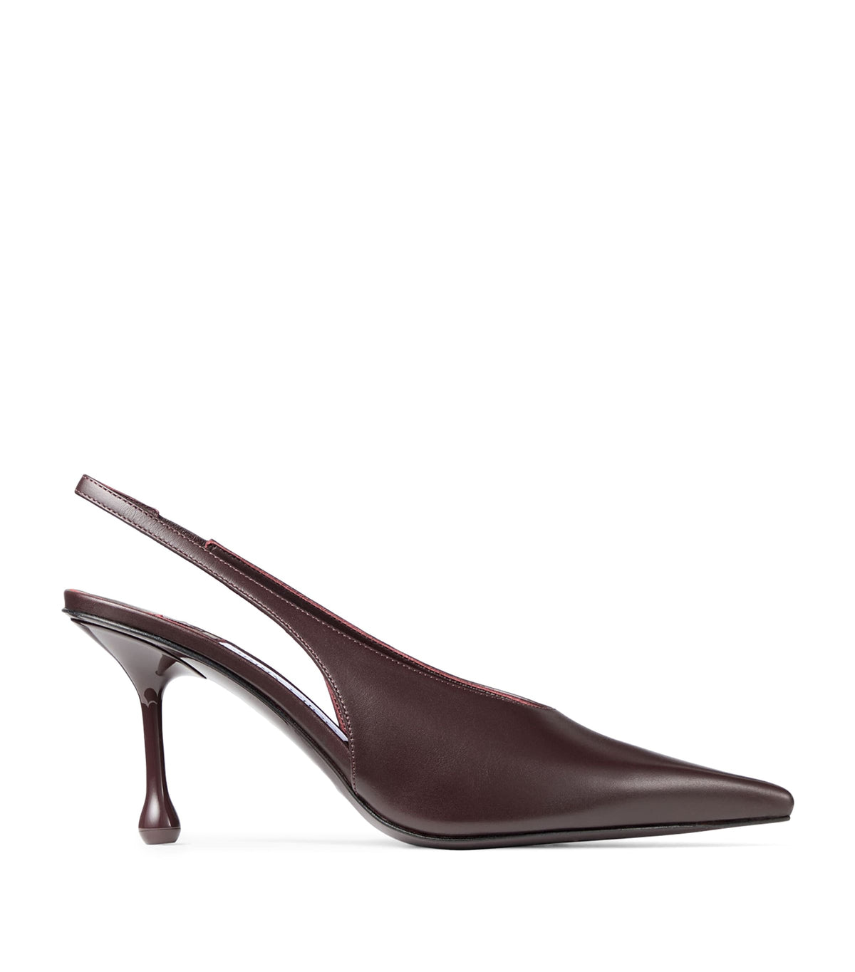 Jimmy Choo Isa 80 Leather Slingback Pumps