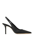 Jimmy Choo Love 85 Leather Slingback Pumps