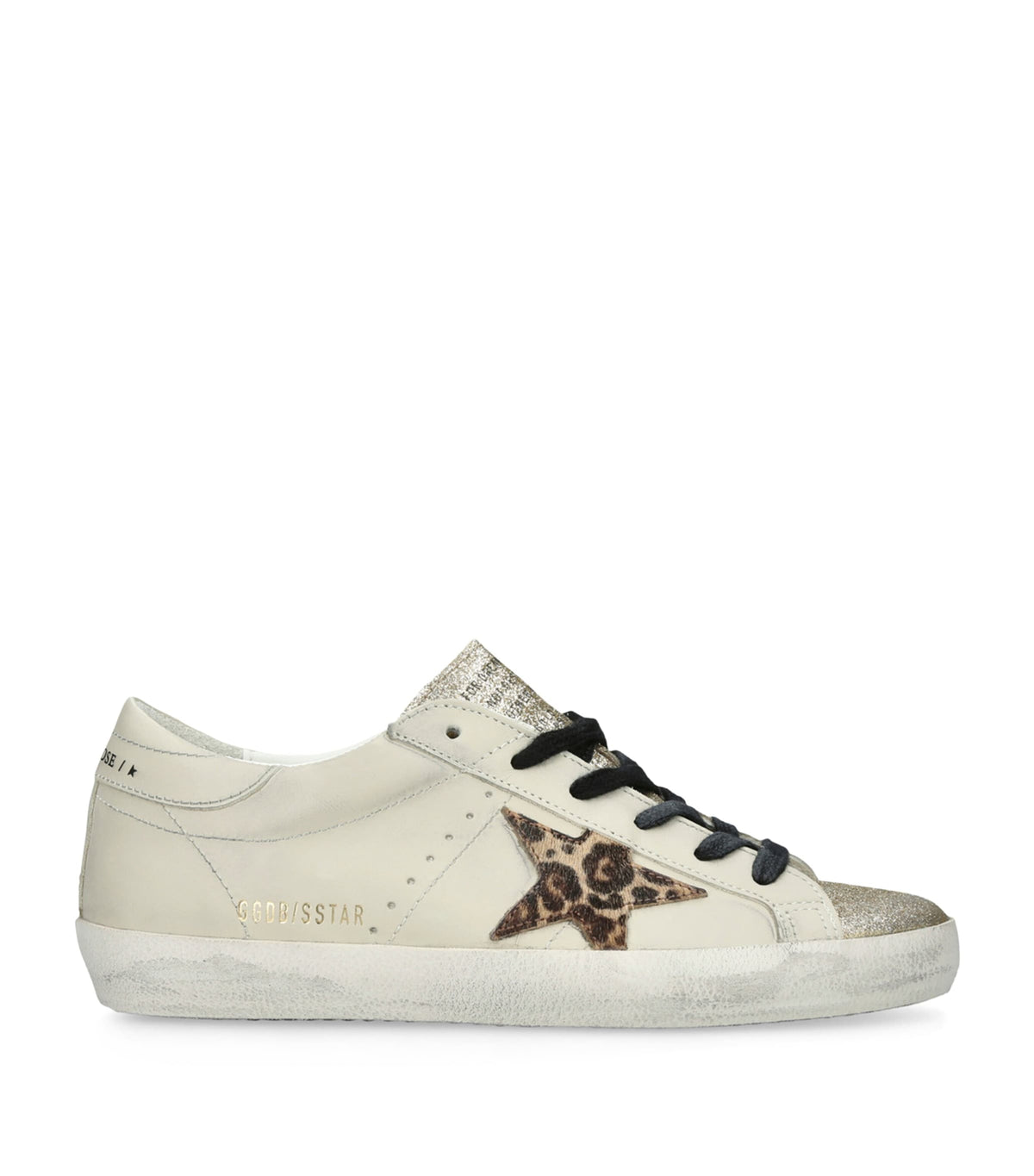 Golden Goose Leather Super-Star Sneakers