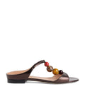 Malone Souliers Metallic Leather Lena Sandals