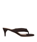 Alaïa Satin Thong Sandals 55