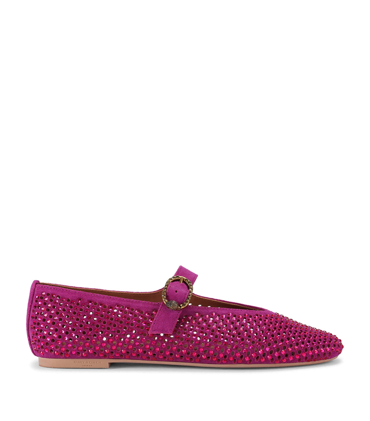 Kurt Geiger London Suede Mayfair Ballet Flats