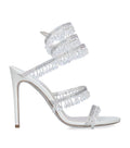 René Caovilla Satin Chandelier Sandals 105