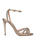 Aquazzura Leather Tequila Sandals 105