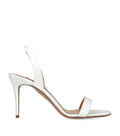 Aquazzura Satin So Nude Slingback Sandals 85