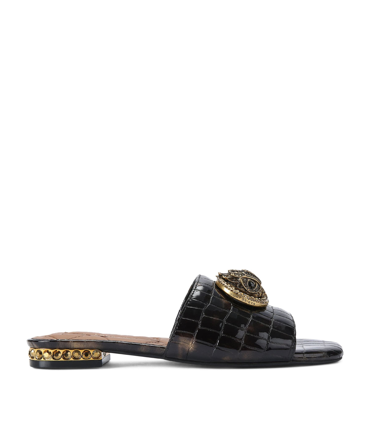 Kurt Geiger London Patent Chelsea Flat Sandals
