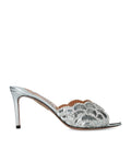 Aquazzura Leather Ce Soir Mules 75