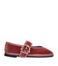 Flabelus Velvet Sophie Mary Jane Flats