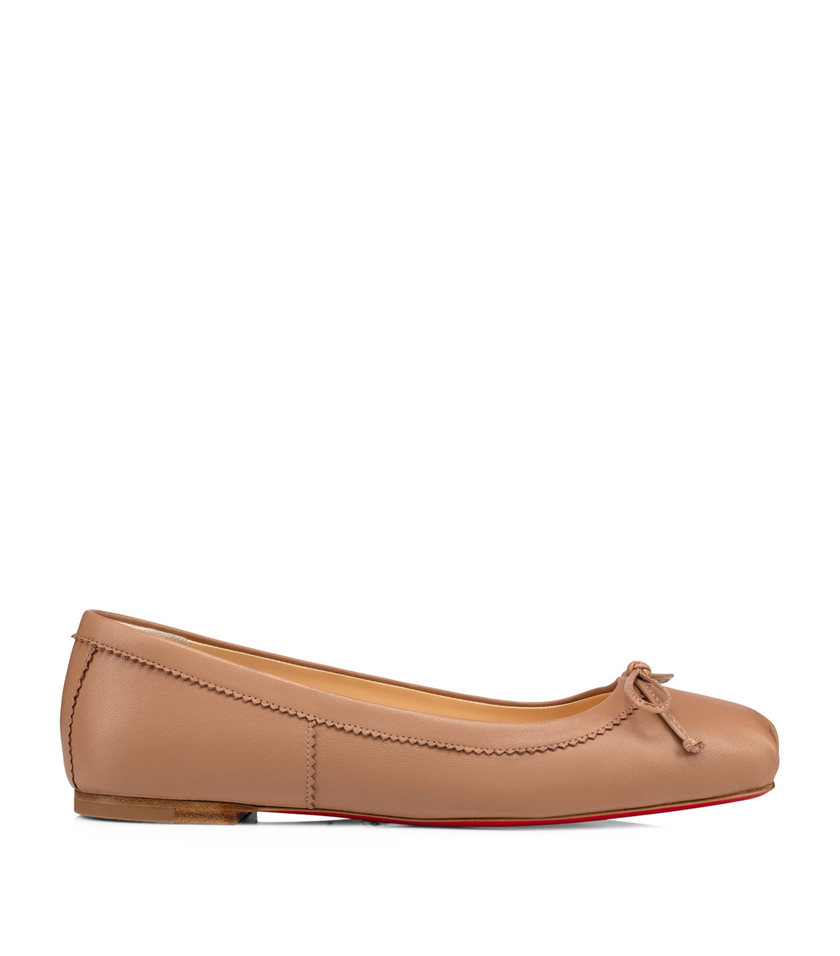 Christian Louboutin Mamadrague Leather Ballet Flats