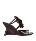 Zimmermann Suede Belara Wedge Sandals 85