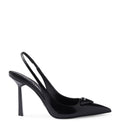 Prada Brushed Leather Slingback Pumps 75