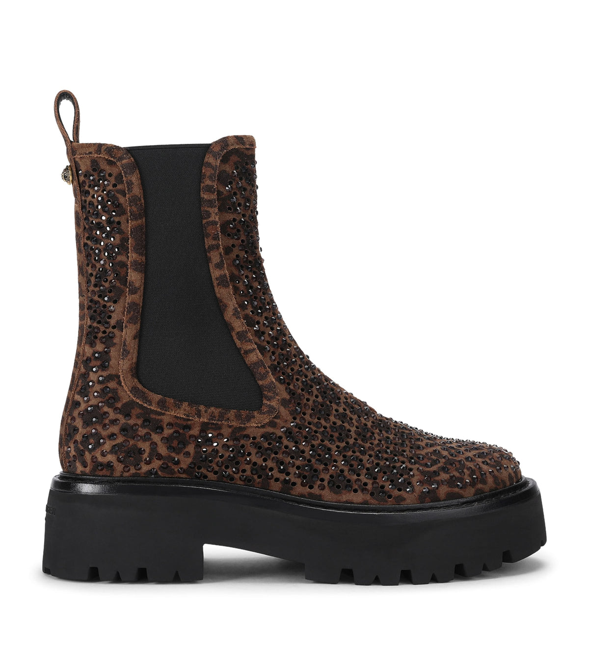 Kurt Geiger London Suede Perf Ankle Chelsea Boots