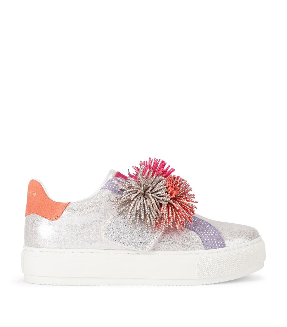 Kurt Geiger London Suede Laney Pom-Pom Sneakers