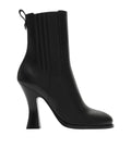 Burberry Leather Pillar Ankle Boots 100