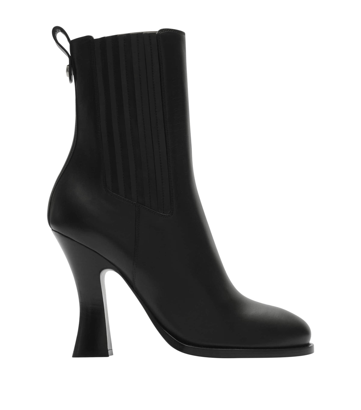 Burberry Leather Pillar Ankle Boots 100
