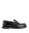 Sandro Paris Leather Buckled Loafers