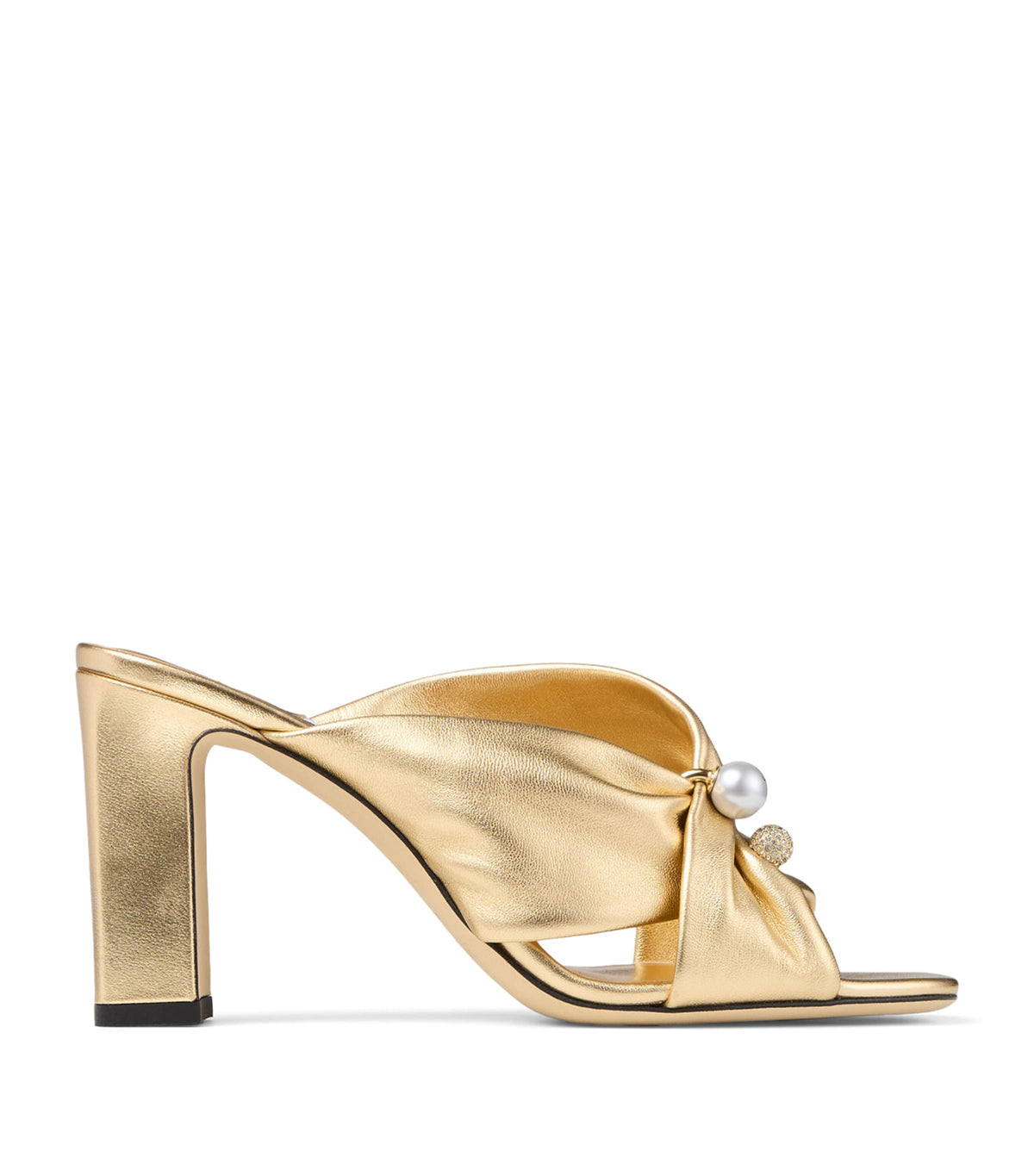 Jimmy Choo Rafi 85 Leather Heeled Sandals