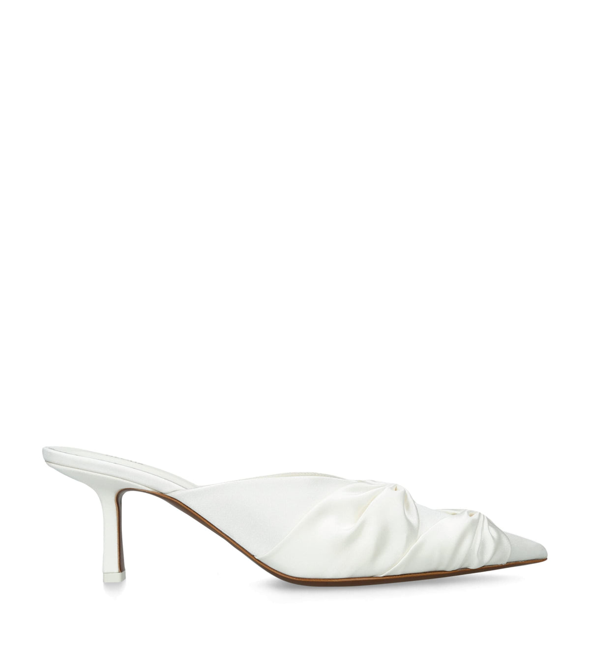 NEOUS Satin Geminga Heeled Mules 65