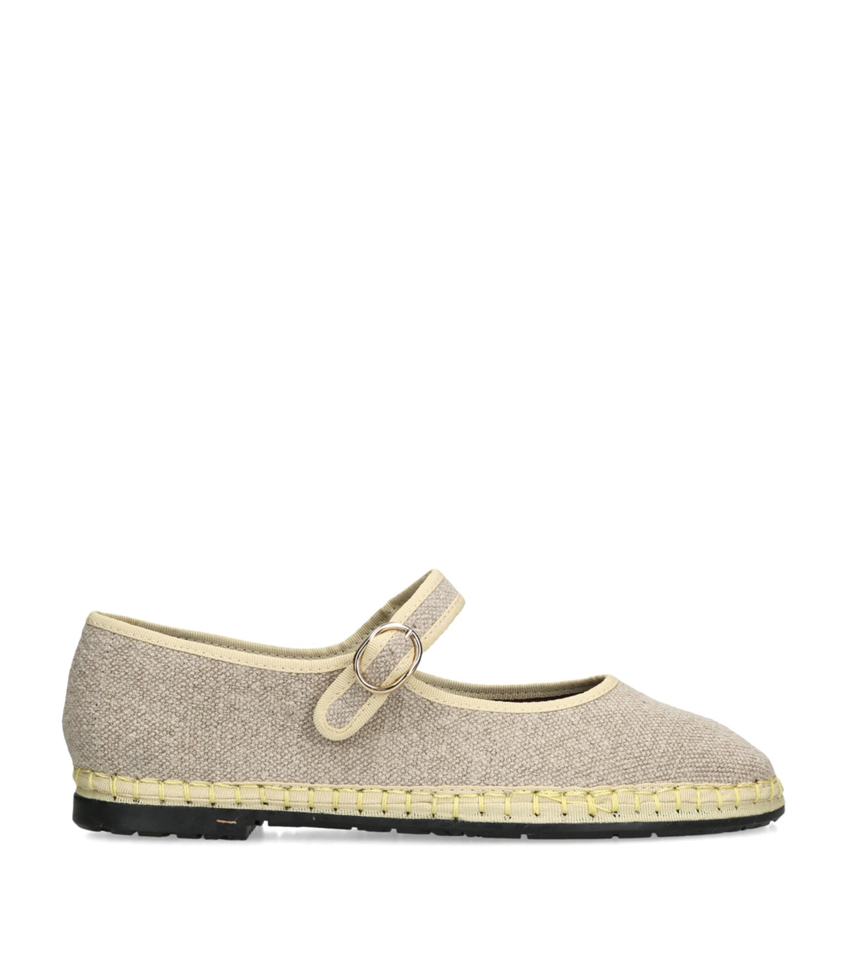 Flabelus Linen Imelda Mary Janes