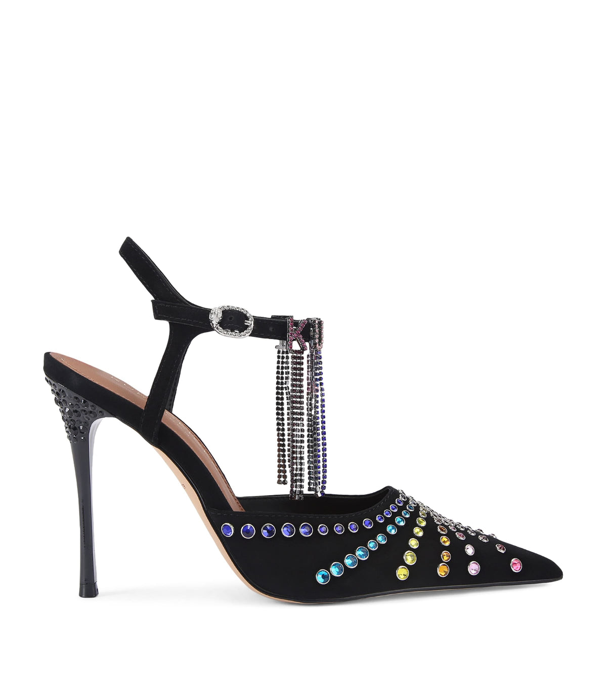 Kurt Geiger London Crystal-Embellished Heels