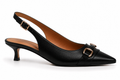 CASSIELA BLACK GOLD KITTEN HEEL