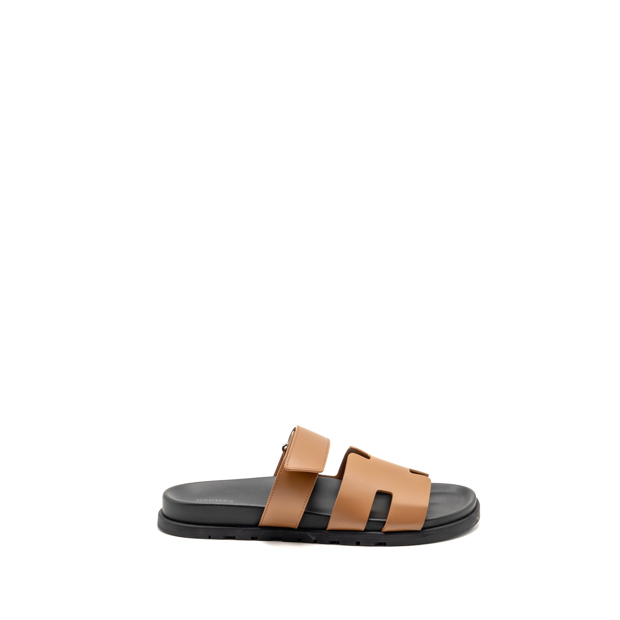 HERMES MEN’S CHYPRE SANDALS NATUREL
