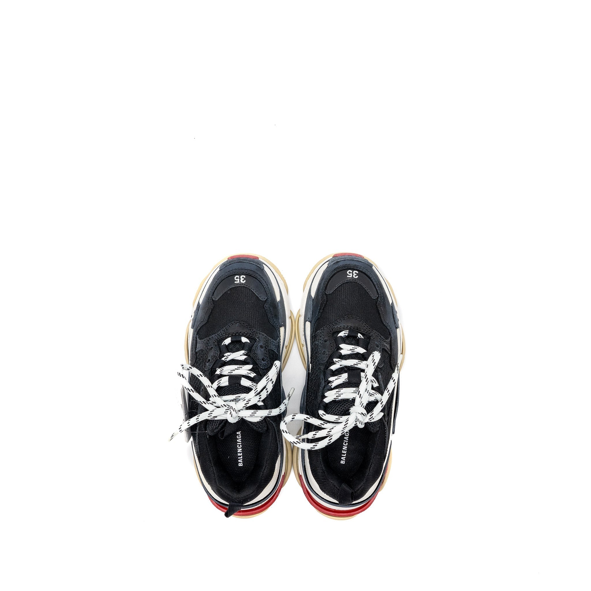 BALENCIAGA TRIPLE S SNEAKERS POLYESTER/RUBBER MULTICOLOUR