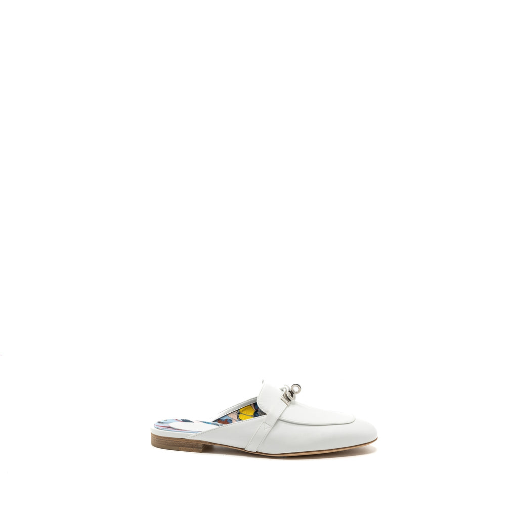 HERMES OZ MULE BLANC SHW