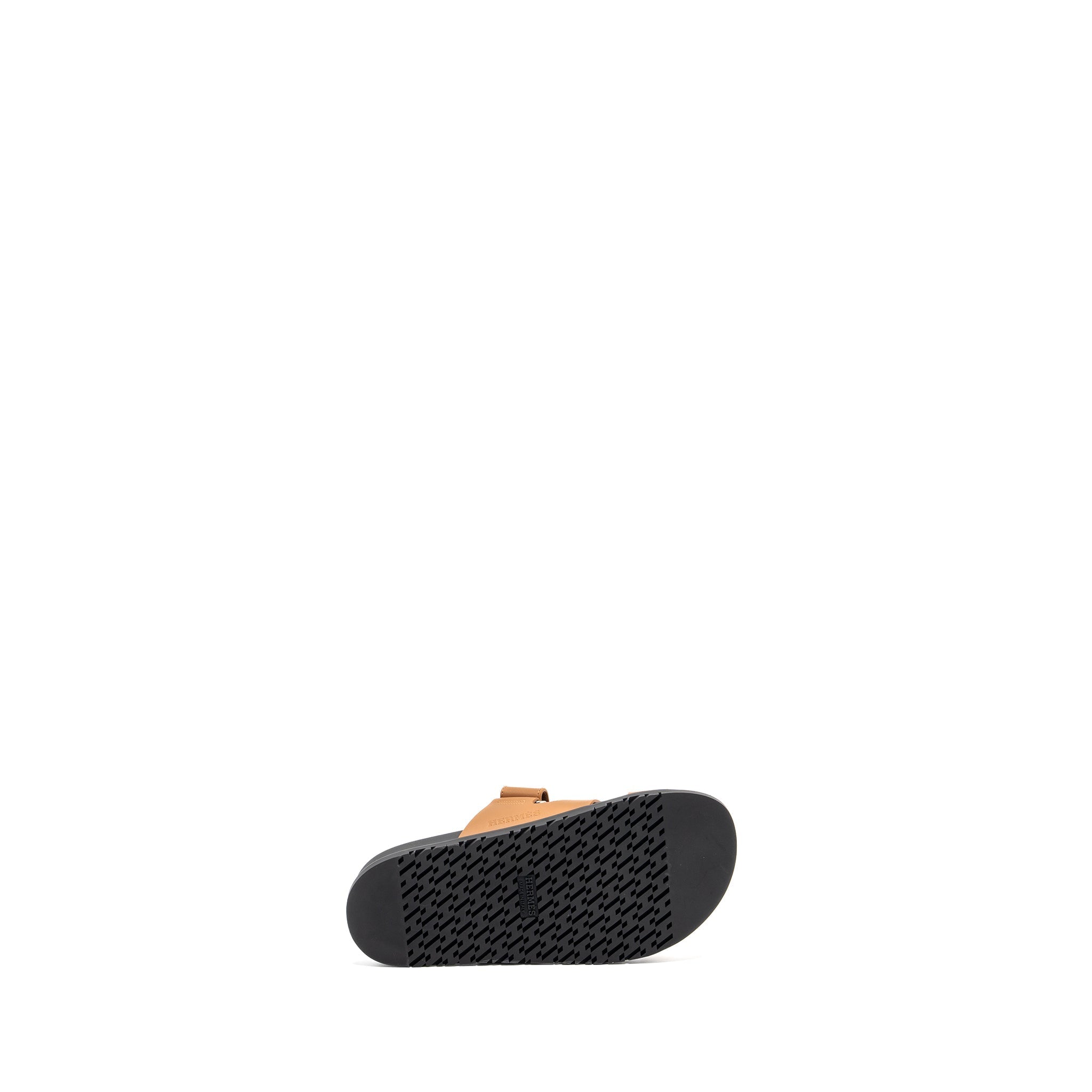HERMES CHYPRE SANDALS GOLD / BLACK