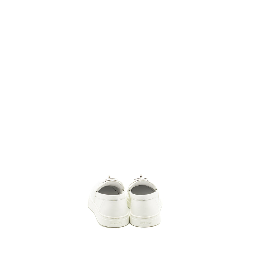 HERMES GAME SLIP-ON SNEAKER WHITE SHW