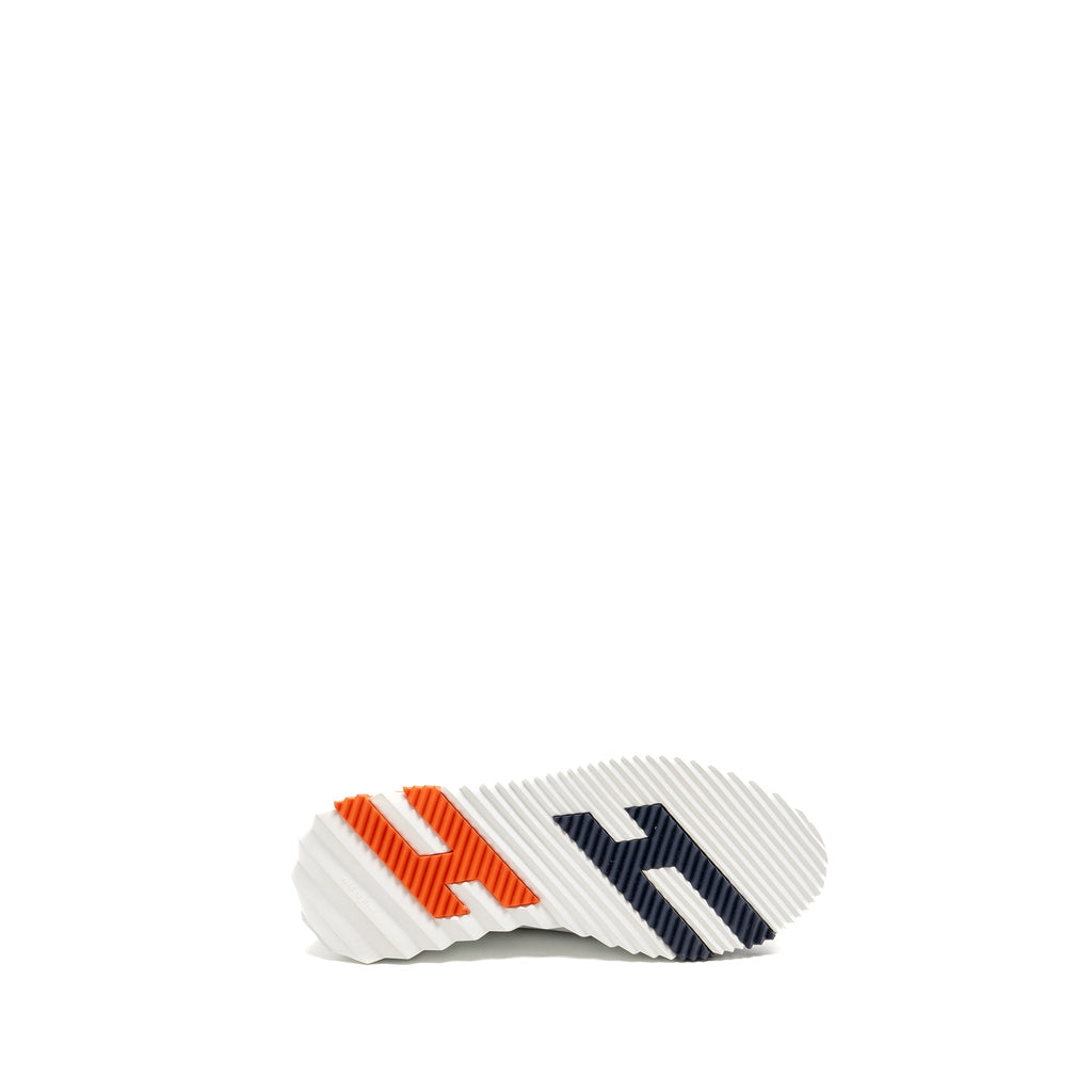 HERMES MEN’S BOUNCING SNEAKER WHITE/ NAVY/ ORANGE